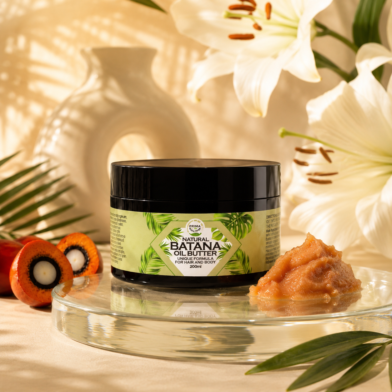 Prima Qualitas Batana Hair Mask for dry damaged and chemically treated hair