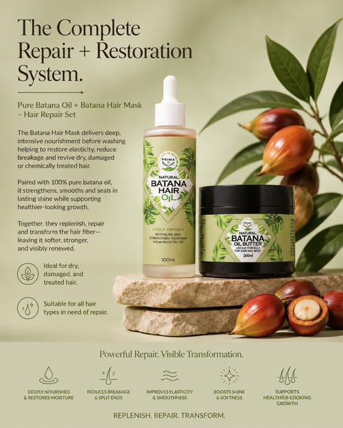 Prima Qualitas best batana oil and hair mask for damaged hair