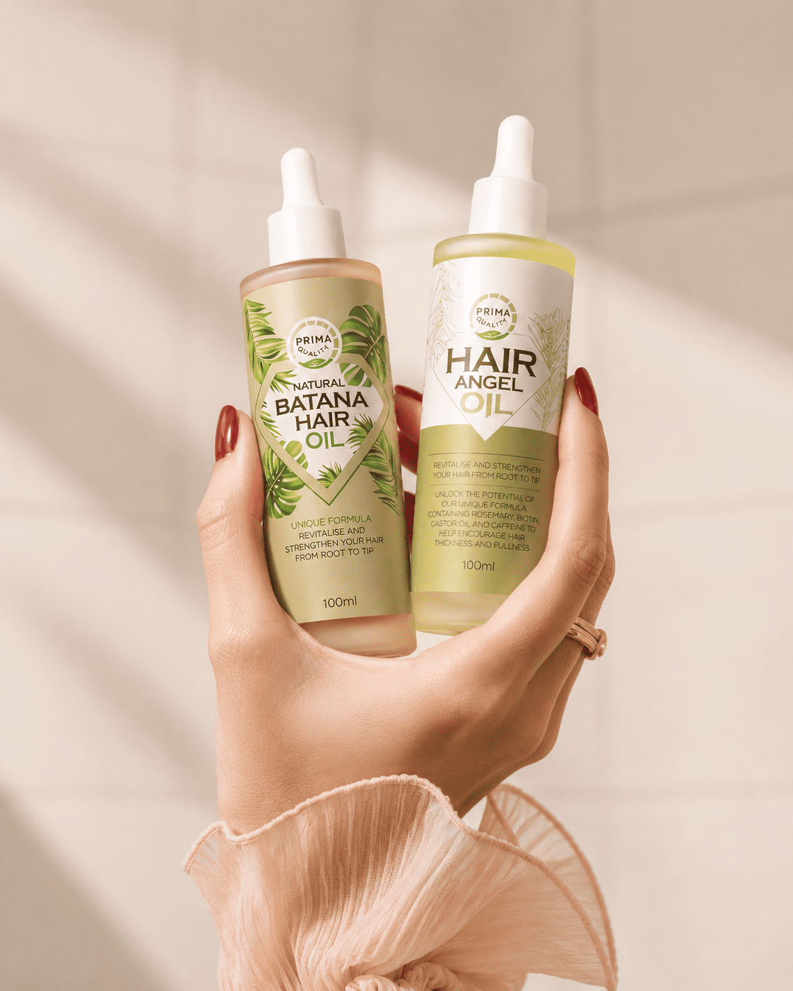 Prima Qualitas Hair Angel ulje i Batana ulje za rast, jačanje i obnovu kose