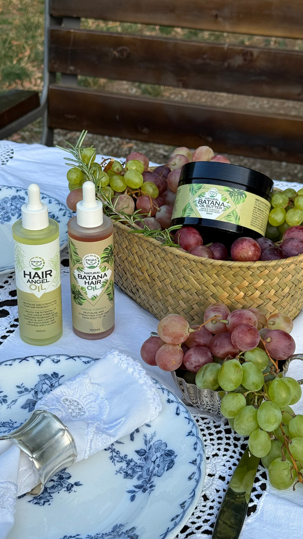 Hair Angel, Rosemary biotin hair oil and batana oil for healthier thicker hair- Prima Qualitas